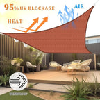 Shade&Beyond 16'x24' Sun Shade Sail Canopy Rectangle, UV Block Breathable - Image 2
