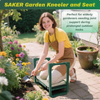 Saker Garden Kneeler and Seat Foldable Gardening Stool - Image 8