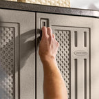 Suncast Tall Storage Cabinet for Garage Organization - Image 12