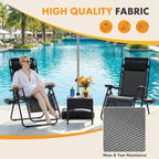 NEWBULIG Zero Gravity Chairs Set of 2, Lounge Chair Folding Portable Adjustable - Image 5