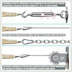 Amgo Custom Size 9' x 12' x 15' Turquoise Right Triangle Sun Shade Sail UPF50+ - Image 7