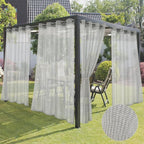 Semi Voile Sheer Outdoor Curtains by HolidayIdeas