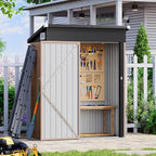 Aoxun 4.9x2.9 FT Outdoor Storage Shed by Aoxun
