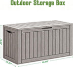 Outdoor Storage Waterproof Deck Box - Image 2