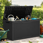 YITAHOME 80 Gallon Outdoor Storage Box | Large Water Resistant Resin Deck Box - Image 2