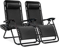 Best Choice Products Set of 2 Adjustable Steel Mesh Zero Gravity Lounge Chair by Unknown