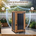 PetsCosset Small Outdoor Storage Cabinet Waterproof - Image 7