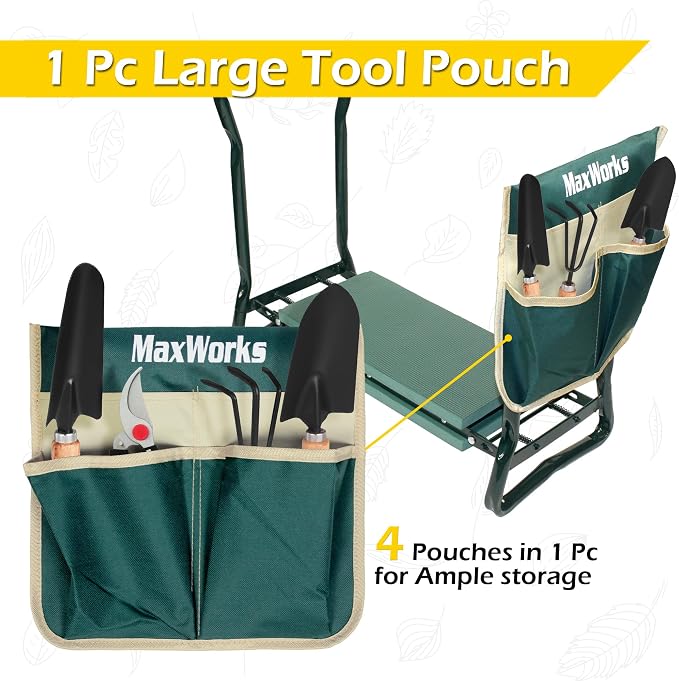 MaxWorks 50921 Folding Garden Kneeler Stool - Image 5