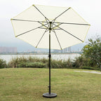 Sunnyglade 9' Patio Umbrella Outdoor Table Umbrella - Image 3
