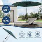 9FT Patio Umbrella Outdoor - Image 3