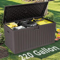 YITAHOME 220 Gallon Double-Wall Deck Box by YITAHOME