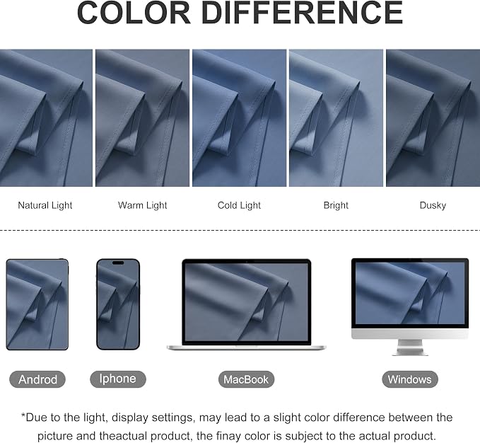 RYB HOME Extra Wide Outdoor Curtains - Image 9