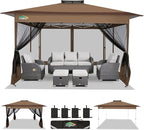 COBIZI 13x13 Pop up Gazebo on Clearance by COBIZI