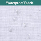 LORDTEX Burlap Linen Look Outdoor Curtain - Image 3