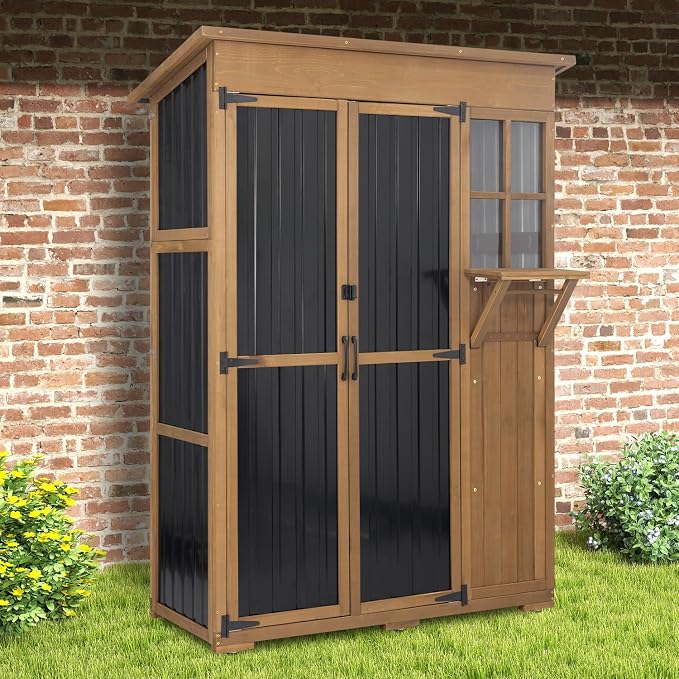 51" L Outdoor Storage Cabinet Waterproof by PETSCOSSET