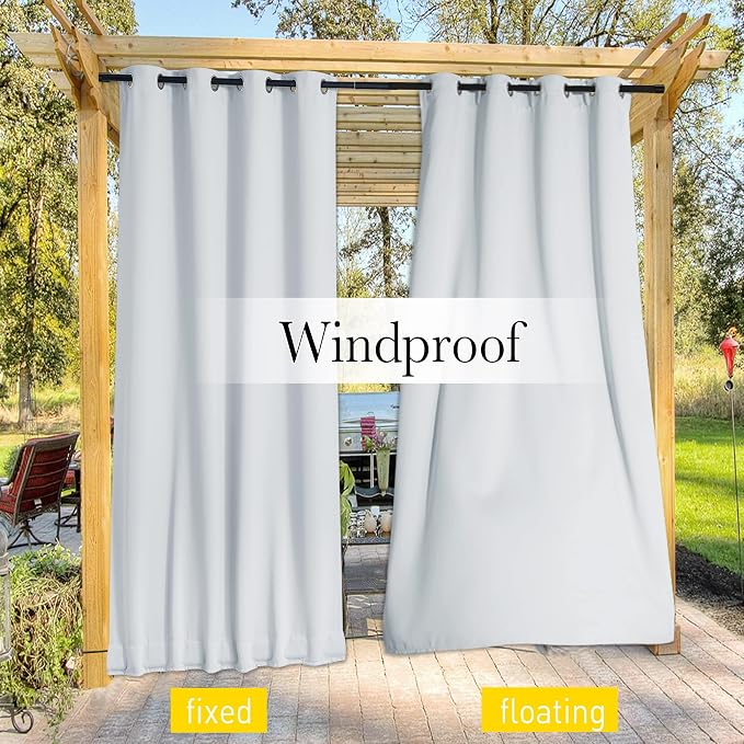 NICETOWN Windproof Outdoor Curtains - Image 6