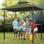 Eurmax USA High Performance Grill Gazebo Canopy Replacement Cover 5x8 BBQ - Image 7