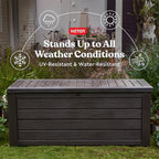 Keter Westwood 150 Gal Outdoor Storage Box - Image 7