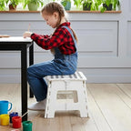 Utopia Home Folding Step Stool 9 Inch, built-in handle, and 300 lbs support - Image 3