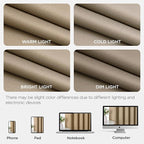 Joydeco Blackout Patio Sliding Door Curtains, Privacy Room Divider Curtains | - Image 8