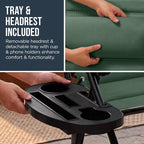 Best Choice Products Oversized Padded Zero Gravity Chair w/Canopy Headrest Cup - Image 9