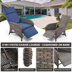 Versatile Outdoor Recliner Chair - Image 6
