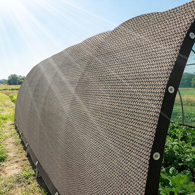 Shade Cloth for Garden, 80% Shade Cloth for Plants, Mesh Tarp, Patio Covers for - Image 3