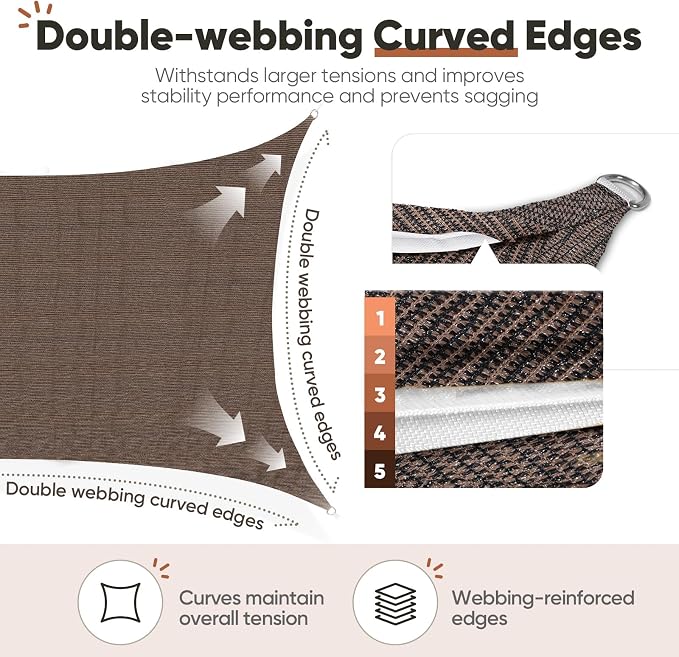 Quictent Sun Shade Sail for Patio - Image 6