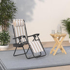 Best Choice Products Set of 2 Adjustable Steel Mesh Zero Gravity Lounge Chair - Image 2