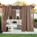 NICETOWN 2 Panels Outdoor Curtains - Image 2