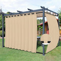 Easy-Going Outdoor Patio Curtains 2 Panels, 110x120 inch, Porch and Pergola by Easy-Going