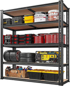 REIBII 40" W Storage Shelves Load 2500Lbs by REIBII
