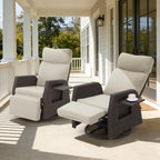 Outdoor Swivel Recliner Chair, Adjustable Patio Recliner, 2PK | Independent - Image 7