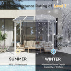 Aoxun 8’x10’ Gazebo for Patio, Gazebo Pergola - Image 4