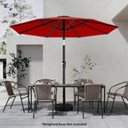 9 FT Patio Umbrella for Outdoor, Outdoor Table Umbrella - Image 6