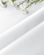 Windproof Outdoor Curtains for Patio Waterproof 4 Pcs 54x108 In White | Grommet - Image 8