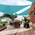 Patio Paradise 28' x 28' x 28' Sun Shade Sail Triangle Canopy Shade Cloth by Patio