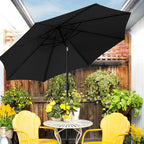 Sunnyglade 9' Patio Umbrella Outdoor Table Umbrella - Image 5
