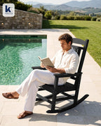 Oversized Outdoor Rocking Chair - Image 2