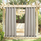NICETOWN 2 Panels Outdoor Curtains - Image 2