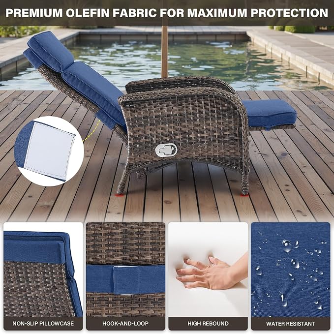 Versatile Outdoor Recliner Chair - Image 5