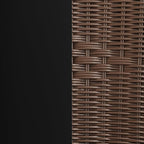 Flash Furniture Lila Modern Rattan Indoor/Outdoor Stackable Dining Chairs - Image 14