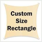 Colourtree TAPR0810 Sun Shade Sail UPF50 Canopy UV Block Rectangle by ColourTree