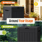 Flamaker 50 Gallon Deck Box, Package Delivery Storage Box - Image 2