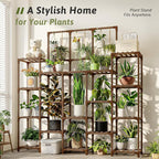 GENTINGBRO Plant Stand Indoor Outdoor 63" Tall Plant Shelf - Image 2