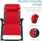 Best Choice Products Oversized Zero Gravity Chair, Folding Outdoor Patio - Image 4