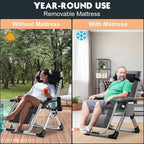 MOPHOTO Zero Gravity Chair, Outdoor Padded Lounge Chair - Image 5
