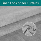 LORDTEX Burlap Linen Look Outdoor Curtain - Image 4