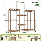 EnHomee 47.2" Outdoor Plant Stand - Image 8