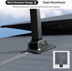 PURPLE LEAF Cantilever Umbrella - Image 6